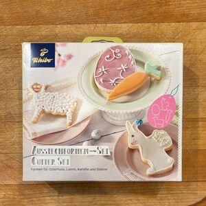 Tchibo-Easter Cookie Cutter Set x4 - stainless steel